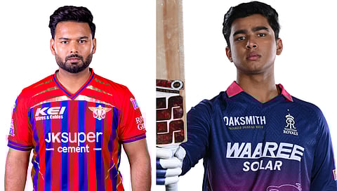 Rishabh Pant - Vaibhav Sooryavanshi
