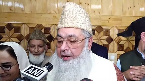 Chief Imam of the All India Imam Organisation Umer Ahmed Ilyasi