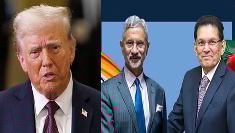 ಟ್ರಂಪ್-ಜೈಶಂಕರ್-ಖಲೀಲುರ್ ರೆಹಮಾನ್