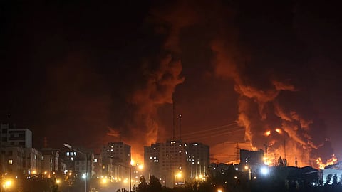 Iran Attack Casual Images