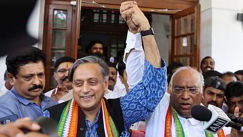 Shashi Tharoor-Mallikarjun Kharge