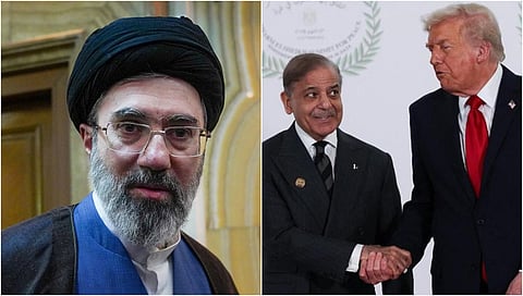 Mojtaba Khamenei-Shehbaz Sharif-Trump