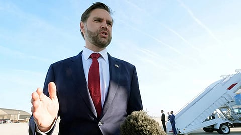 US Vice President J D Vance