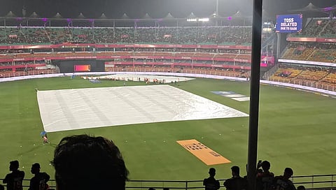 IPL 2026, RR vs RCB: Heavy Rain Delays Toss