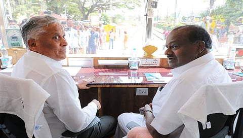 V. Somanna And kumaraswamy