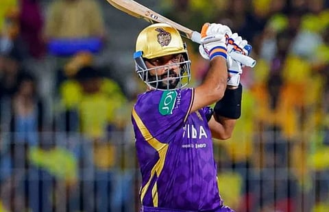 KKR team leader Ajinkhya Rahane