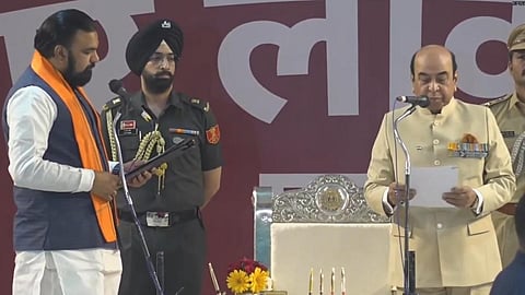 Samrat Choudhary sworn-in as Bihar's first BJP CM