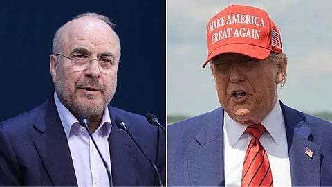 Mohammad Bagher Ghalibaf-Donald Trump