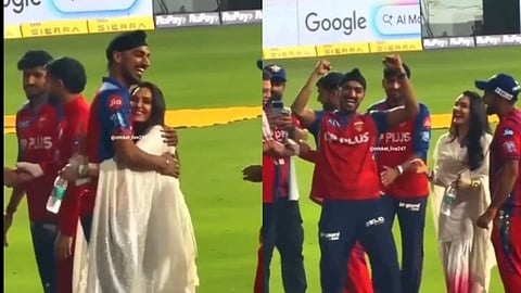 Arshdeep Singh Gets A Hug From Preity Zinta