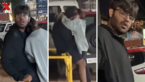 Manipal: North Indian Couple Gets Caught Kissing Passionately In Public