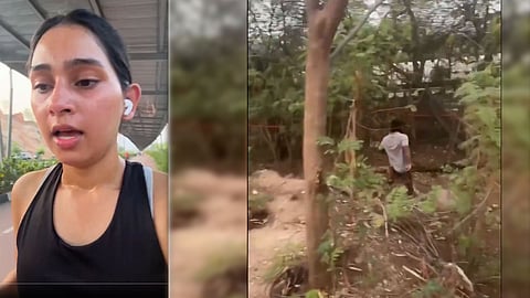 Hyderabad Womans Morning Run Shocker