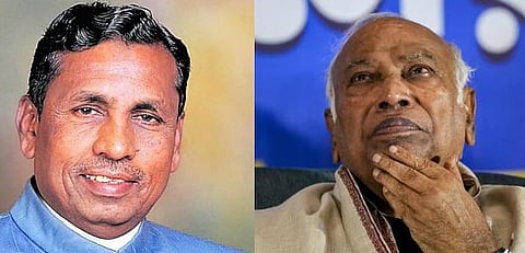 K H Muniyappa and Mallikarjuna Kharge