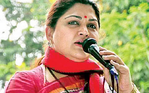 ನಟಿ-ರಾಜಕಾರಣಿ ಖುಷ್ಬೂ (ಸಂಗ್ರಹ ಚಿತ್ರ)