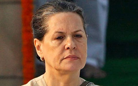 ಕಾಂಗ್ರೆಸ್ ಅಧ್ಯಕ್ಷೆ ಸೋನಿಯಾ ಗಾಂಧಿ