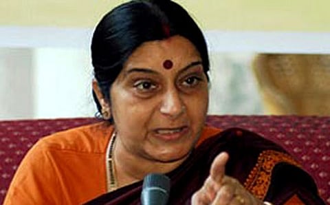 ವಿದೇಶಾಂಗ ಸಚಿವೆ ಸುಷ್ಮಾಸ್ವರಾಜ್