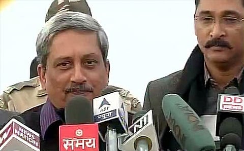 ರಕ್ಷಣಾ ಸಚಿವ ಮನೋಹರ್ ಪರಿಕ್ಕರ್