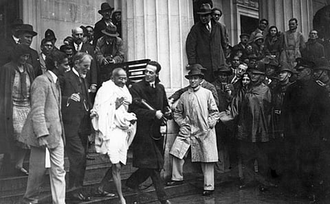 ಮಹಾತ್ಮ ಗಾಂಧಿ ಅವರ ಒಂದು ಚಿತ್ರ