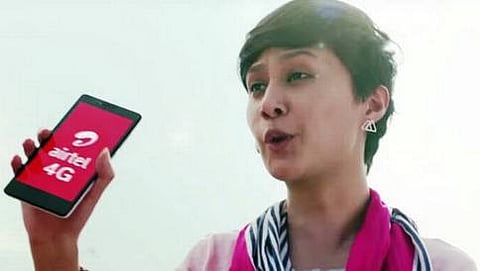 ಏರ್ ಟೆಲ್ 4-ಜಿ ಜಾಹೀರಾತು