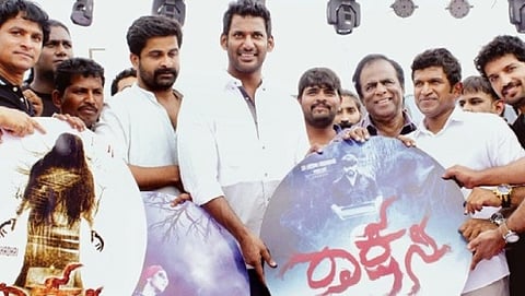 'ರಾಕ್ಷಸಿ' ಆಡಿಯೋ ಬಿಡುಗಡೆ ಮಾಡಿದ ಪುನೀತ್, ವಿಶಾಲ್