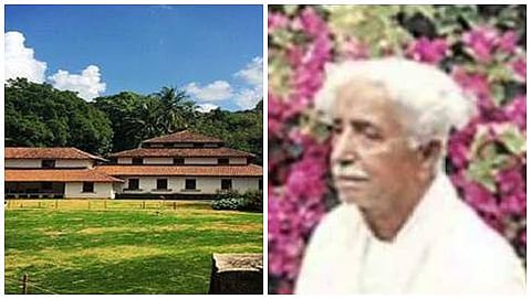 ಕುಪ್ಪಳ್ಳಿಯಲ್ಲಿರುವ ಕುವೆಂಪು ಮನೆ, ಬಲಚಿತ್ರದಲ್ಲಿ ಕುವೆಂಪು(ಸಂಗ್ರಹ ಚಿತ್ರ)