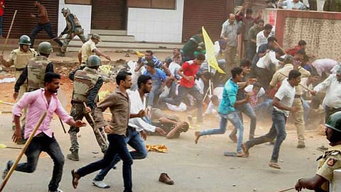 ಟಿಪ್ಪು ಜಯಂತಿ ವೇಳೆ ಸಂಭವಿಸಿದ ಗಲಭೆ (ಸಂಗ್ರಹ ಚಿತ್ರ)