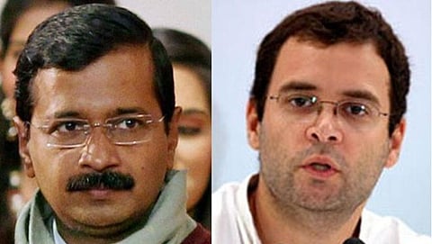 ರಾಹುಲ್ ಗಾಂಧಿ ಮತ್ತು ಅರವಿಂದ್ ಕೇಜ್ರಿವಾಲ್