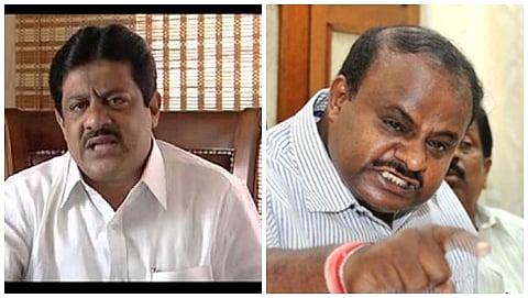 ಎಚ್.ಡಿ ಕುಮಾರಸ್ವಾಮಿ ಮತ್ತು ಜಮೀರ್ ಅಹ್ಮದ್ ಖಾನ್