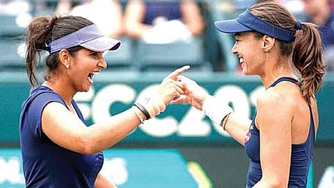 ಸಾನಿಯಾ ಮಿರ್ಜಾ, ಮಾರ್ಟಿನ್ ಹಿಂಗೀಸ್