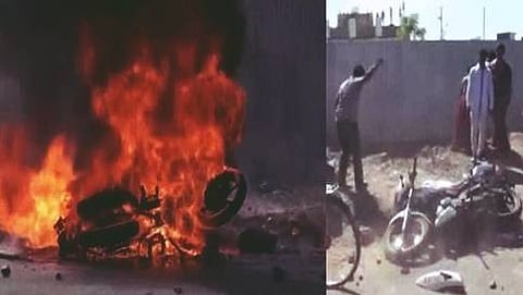 ನಿಯಮ ಉಲ್ಲಂಘಿಸಿ ಪೊಲೀಸ್ ಮೇಲೆಯೇ ದಾಳಿ ಮಾಡಿದ ಯುವಕರು