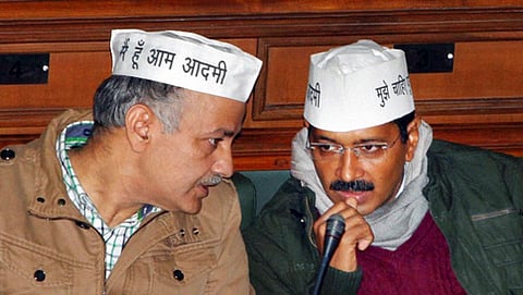 ಕೇಜ್ರಿವಾಲ್ ಜೊತೆ ಮನೀಶ್ ಸಿಸೋದಿಯಾ