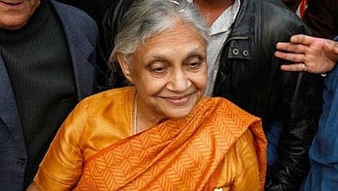ದೆಹಲಿ ಮಾಜಿ ಮುಖ್ಯಮಂತ್ರಿ ಶೀಲಾ ದೀಕ್ಷಿತ್ (ಸಂಗ್ರಹ ಚಿತ್ರ)
