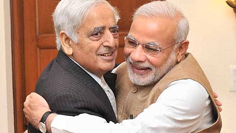 ಮೋದಿ-ಮುಫ್ತಿ ಮೊಹಮ್ಮದ್ ಸಯೀದ್