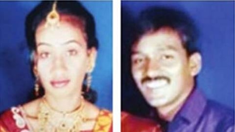 ಮೃತ ಯುವತಿ ಪಲ್ಲವಿ ಹಾಗೂ ಆರೋಪಿ ಬಾಲಾಜಿ