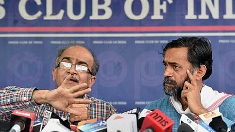 ಪ್ರಶಾಂತ್ ಭೂಷಣ್ ಮತ್ತು ಯೋಗೇಂದ್ರ ಯಾದವ್