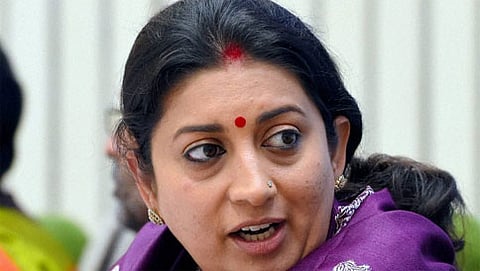 ಸ್ಮೃತಿ ಇರಾನಿ