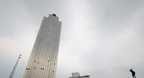 ಮಿನಿ ಸ್ಕೈ ಸಿಟಿ ಗಗನಚುಂಬಿ ಕಟ್ಟಡದ ಒಂದು ದೃಶ್ಯ