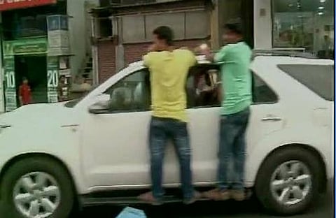 ರವಿತೇಜಾ ನ ಫಾರ್ಚೂನರ್ ಕಾರು