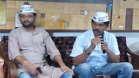 ಪತ್ರಿಕಾಗೋಷ್ಠಿ ನಡೆಸಿದ ಕರ್ನಾಟಕದ ಎಎಪಿ ರಾಜ್ಯಾಧ್ಯಕ್ಷ ರವಿಕೃಷ್ಣಾರೆಡ್ಡಿ