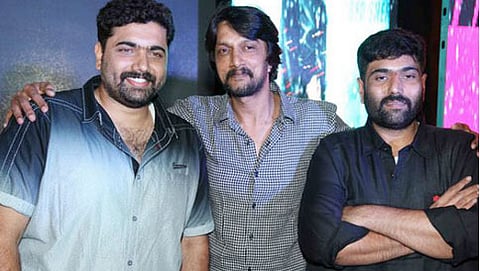 ರನ್ನ ಚಿತ್ರದ ಸುದ್ಧಿಗೋಷ್ಠಿಯಲ್ಲಿ ಸುದೀಪ್, ತರುಣ್ ಮತ್ತು ನಂದಕಿಶೋರ್