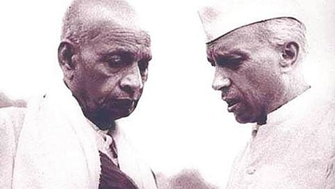 ಸರ್ದಾರ್ ವಲ್ಲಭ ಭಾಯ್ ಪಟೇಲ್-ನೆಹರು