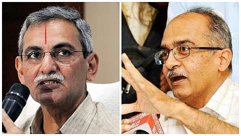 ಕೆವಿ ಚೌಧರಿ ಮತ್ತು ಪ್ರಶಾಂತ್ ಭೂಷಣ್