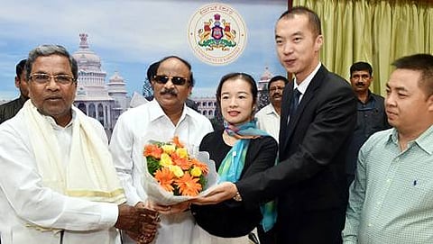 ಚೀನಾ ಪ್ರತಿನಿಧಿಗಳೊಂದಿಗೆ ಸಿ.ಎಂ ಸಭೆ