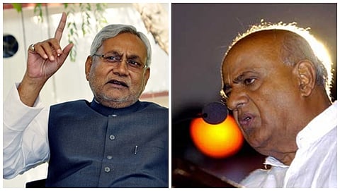 ಎಚ್.ಡಿ ದೇವೇಗೌಡ ಮತ್ತು ನಿತೀಶ್ ಕುಮಾರ್