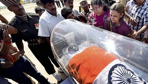 ರಾಮೇಶ್ವರಕ್ಕೆ ಆಗಮಿಸಿದ ಕಲಾಂ ಪಾರ್ಥೀವ ಶರೀರ