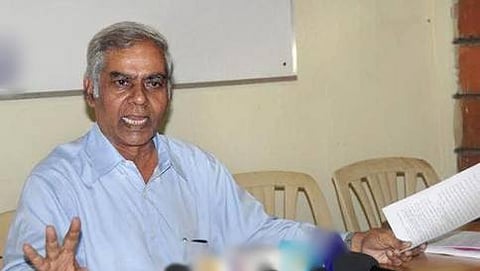 ಜನ ಸಂಗ್ರಾಮ ಪರಿಷತ್ನ ಮುಖ್ಯಸ್ಥ ಎಸ್.ಆರ್.ಹಿರೇಮಠ
