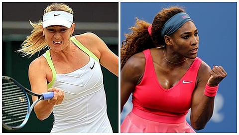 ಮಾರಿಯಾ ಶರಪೋವಾ ಮತ್ತು ಸೆರೆನಾ ವಿಲಿಯಮ್ಸ್