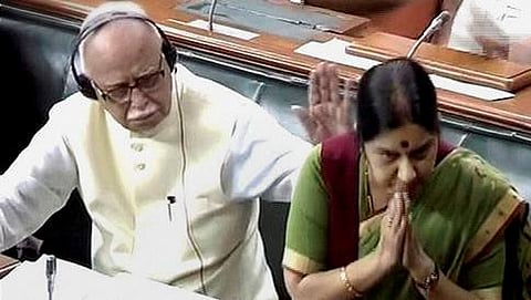 ಎಲ್.ಕೆ.ಆಡ್ವಾಣಿ - ಸುಷ್ಮಾ ಸ್ವರಾಜ್