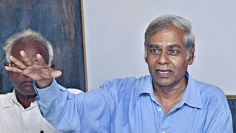 ಸಮಾಜ ಪರಿವರ್ತನಾ ಸಮುದಾಯದ ಎಸ್. ಆರ್. ಹಿರೇಮಠ್ (ಸಂಗ್ರಹ ಚಿತ್ರ)