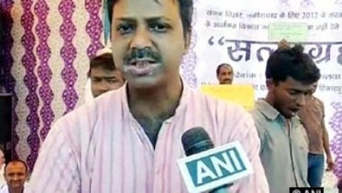 ದೆಹಲಿ ಸಂಗಮ್ ವಿಹಾರ್ ನ ಶಾಸಕ ಪಂಕಜ್ ಪುಷ್ಕರ್