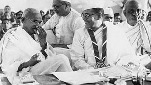ಮಹಾತ್ಮ ಗಾಂಧಿ ಮತ್ತು ನೇತಾಜಿ ಸುಭಾಷ್ ಚಂದ್ರ ಬೋಸ್ (ಸಂಗ್ರಹ ಚಿತ್ರ)